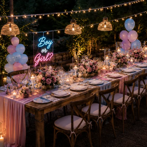 1 Antalya gender reveal dekor kurulumu
2 Cinsiyet açıklama kutusu açılışı
3 Gender reveal davet masa dekorasyonu
4 Gender reveal cinsiyet açıklama anı
5 Solara Event gender reveal kurulumu