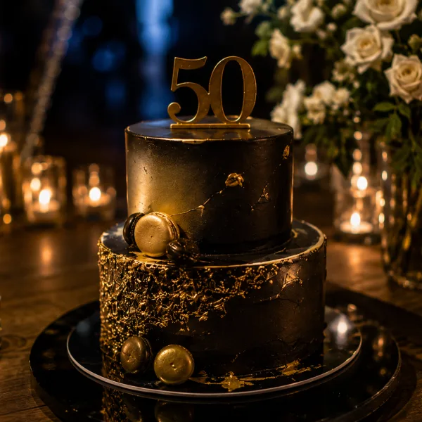 . Işıklı 50 yaş doğum günü dekorasyonu
2. Duygusal sürpriz doğum günü anı
3. Yetişkin doğum günü DJ organizasyonu
4. Siyah gold doğum günü pastası
5. 50 yaş kutlaması video sunumu
6. Solara Event organizasyon kurulum ekibi