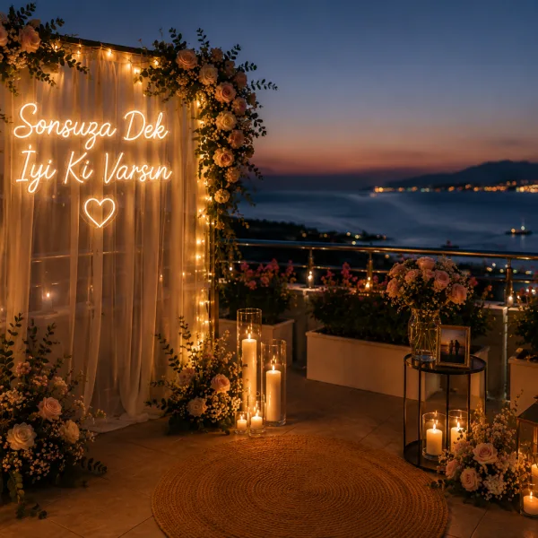 1 Antalya yıldönümü organizasyonu
2 Romantik yıldönümü masa düzeni
3 Yıldönümü sürpriz dekorasyonu
4 Deniz manzaralı fotoğraf köşesi
5 Mumlu yıldönümü yürüyüş yolu
6 Solara Event kurulum ekibi